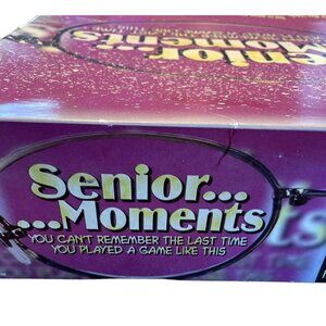 Senior Moments Board Game - Hilarious Memory Challenge For Seniors With Game Boo